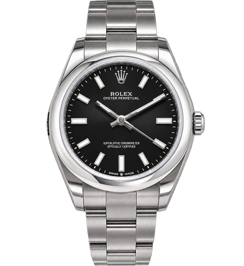Black Dial Oyster Perpetual 31mm (1:1)